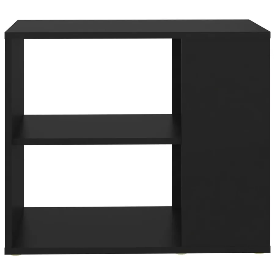 Armoire latérale Noir 60x30x50 cm Bois d’ingénierie - 4