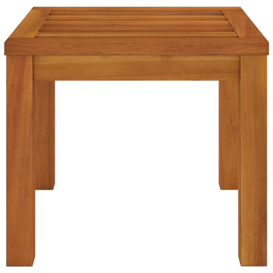 Tabourets de jardin et coussins lot de 2 Acacia solide - 5