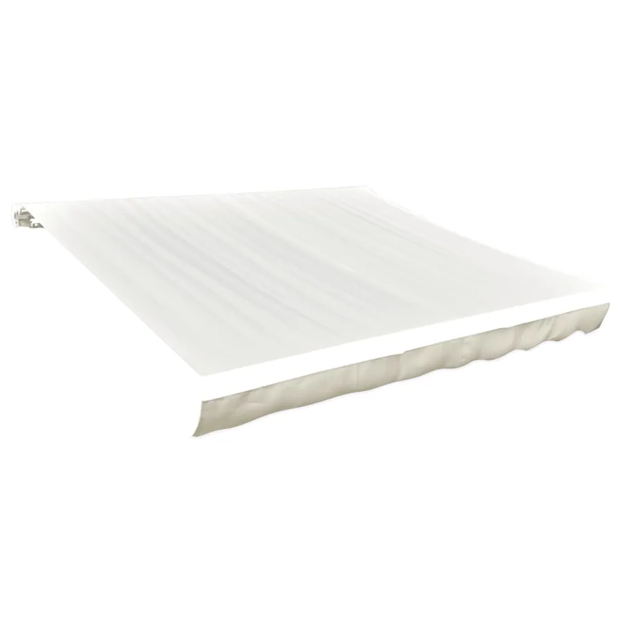 Tissu de remplacement pour auvent couleur crème 4,5x3 m polyester