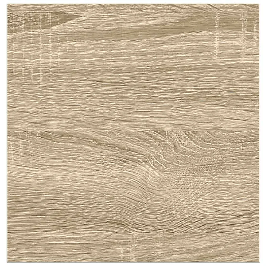 Étagère murale flottante Chêne et blanc 23x23,5x3,8 cm MDF - 9