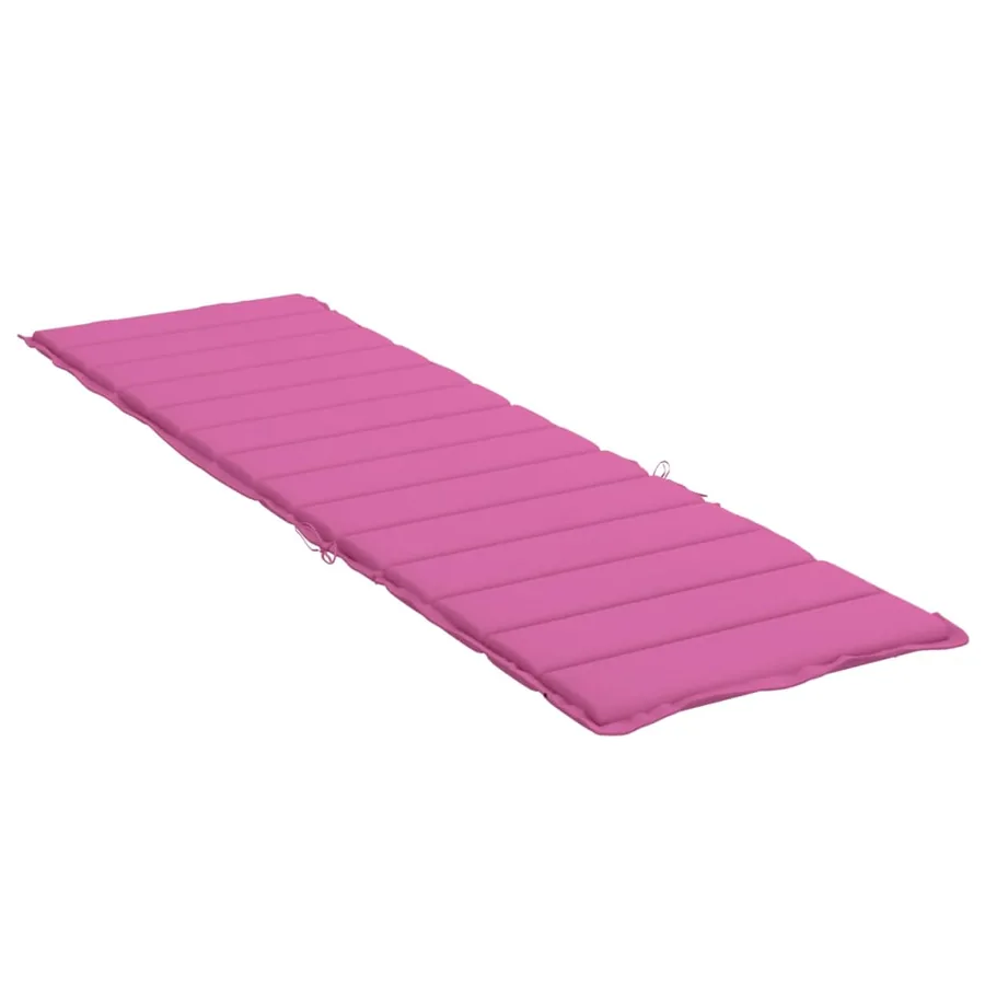 Coussin de chaise longue rose tissu oxford - 4