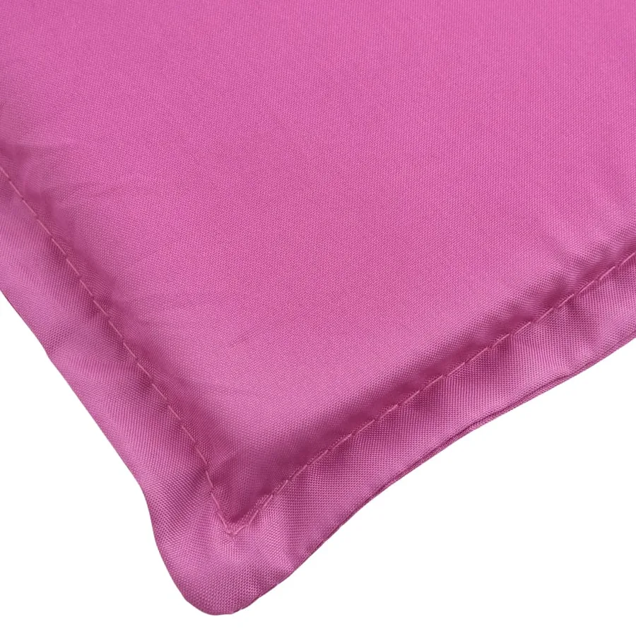Coussin de chaise longue rose tissu oxford - 6