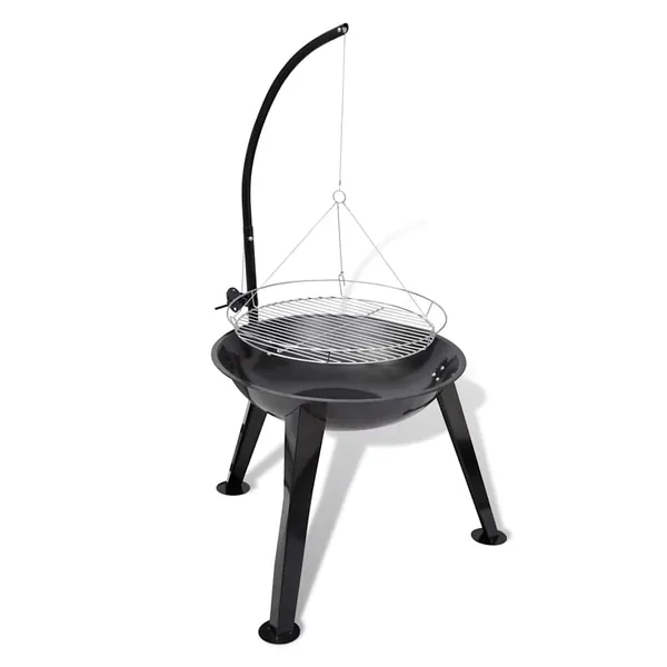Support de barbecue au charbon de bois Rond