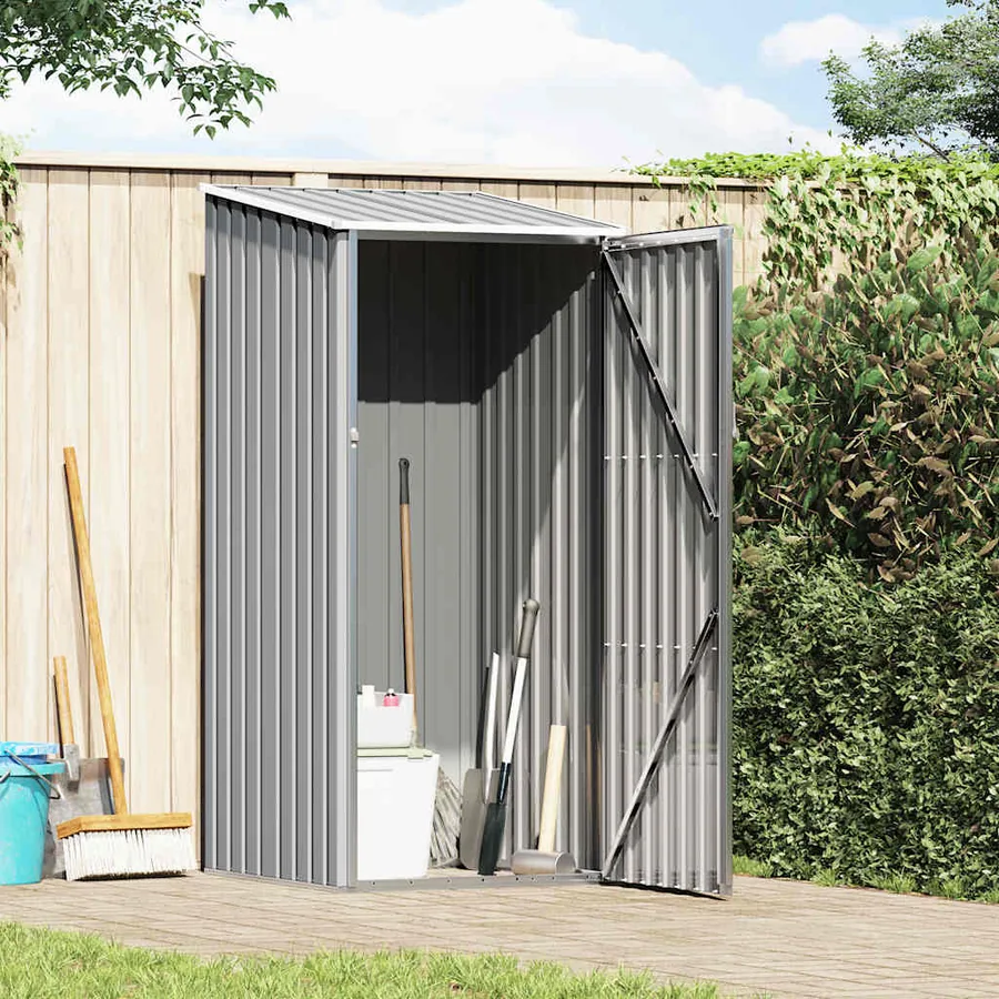 Abri de jardin Gris 87x98x159 cm Acier galvanisé - 2
