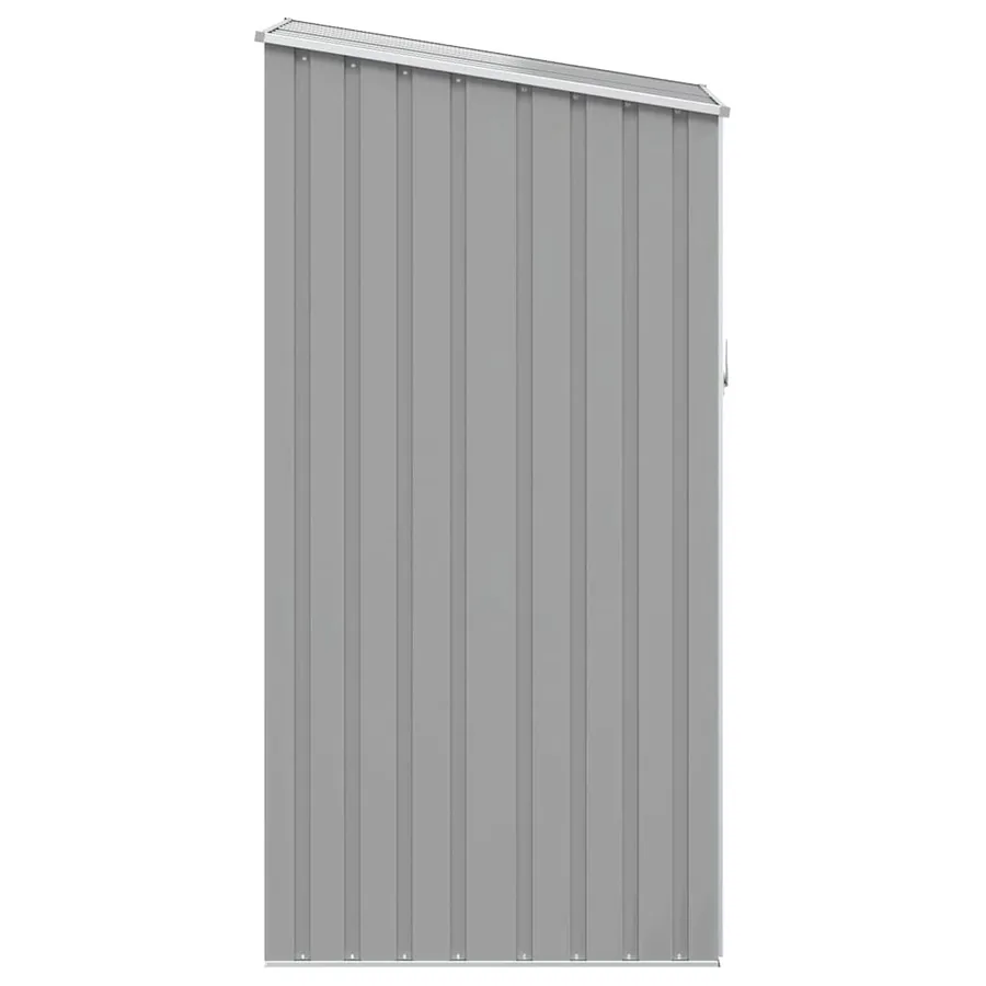 Abri de jardin Gris 87x98x159 cm Acier galvanisé - 5