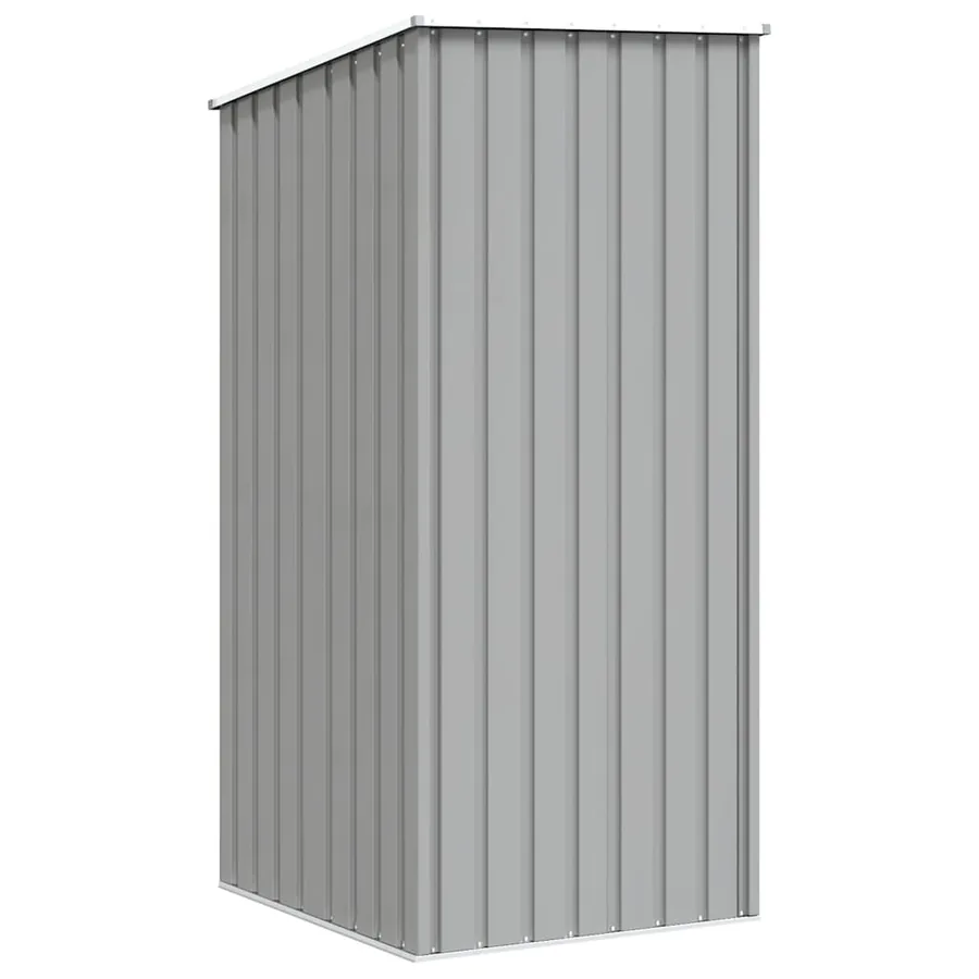 Abri de jardin Gris 87x98x159 cm Acier galvanisé - 6