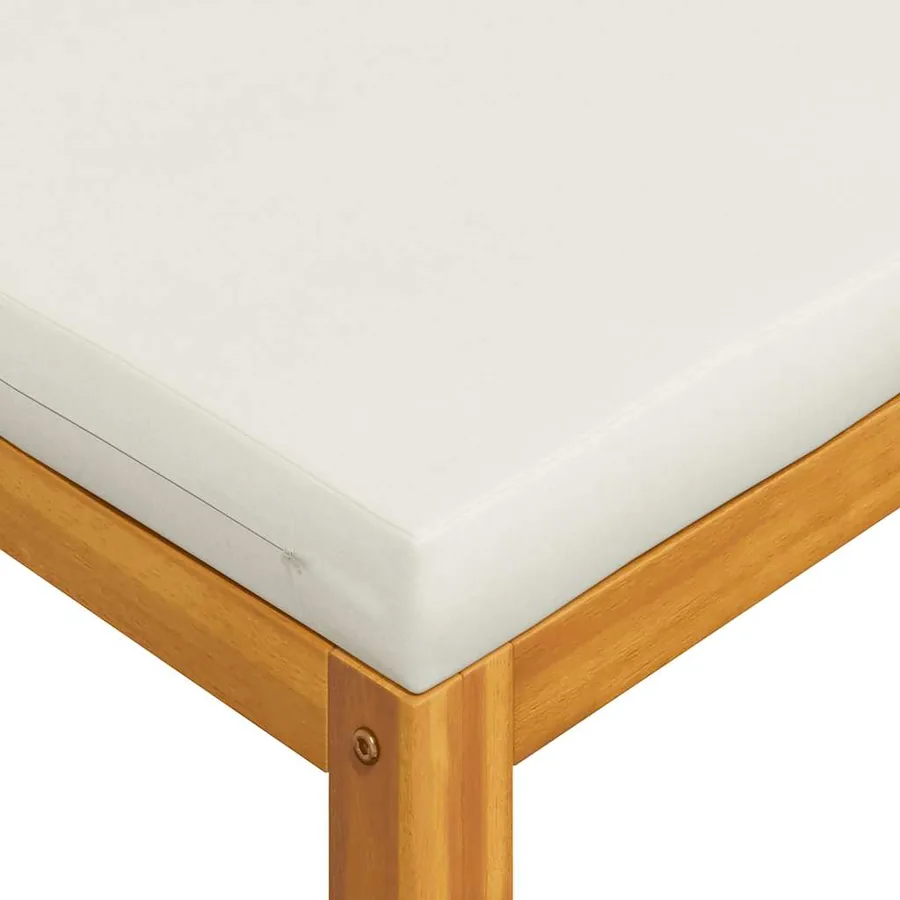 Canapés d'angle sectionnels 2 pcs avec coussins Blanc crème - 10