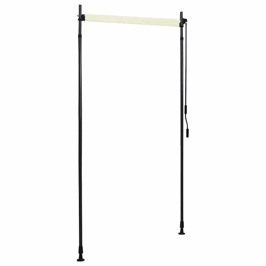 Store roulant d'extérieur 100 x 270 cm Crème - 5