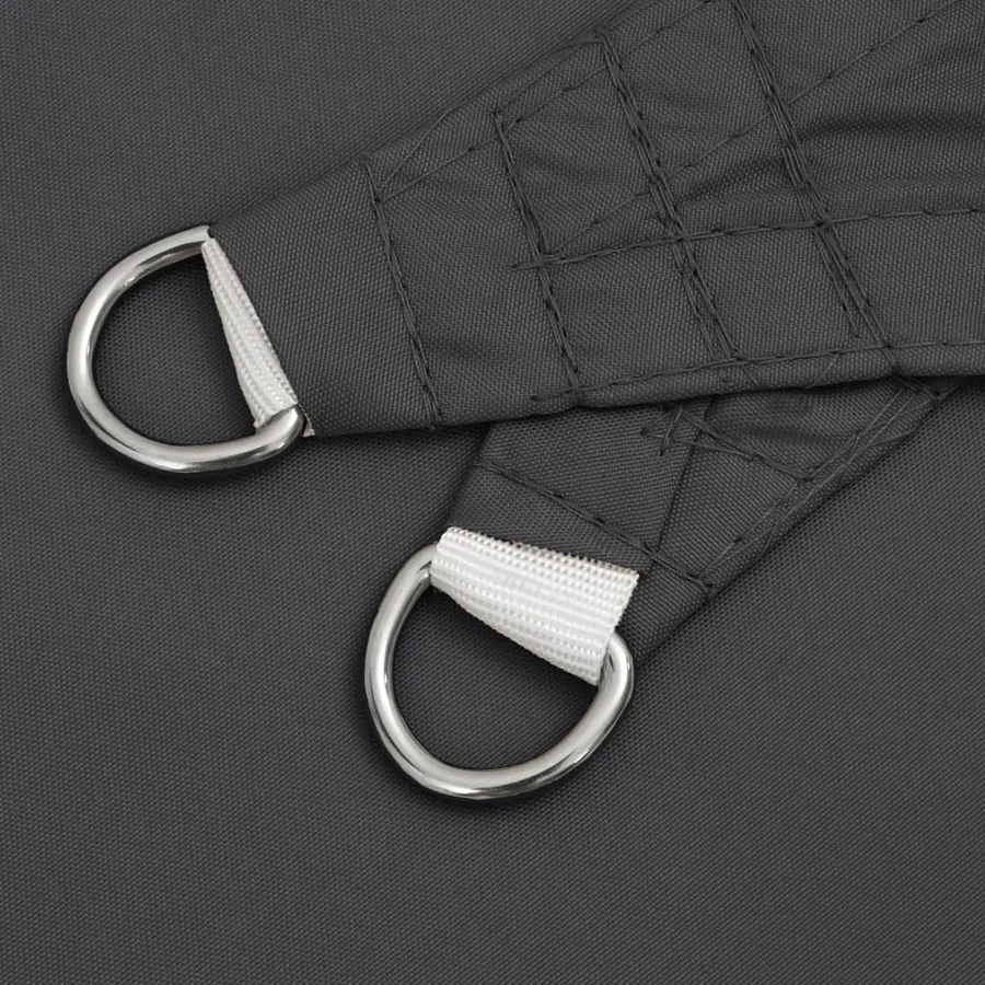 Voile de parasol tissu oxford rectangulaire 2,5x4,5m anthracite - 6