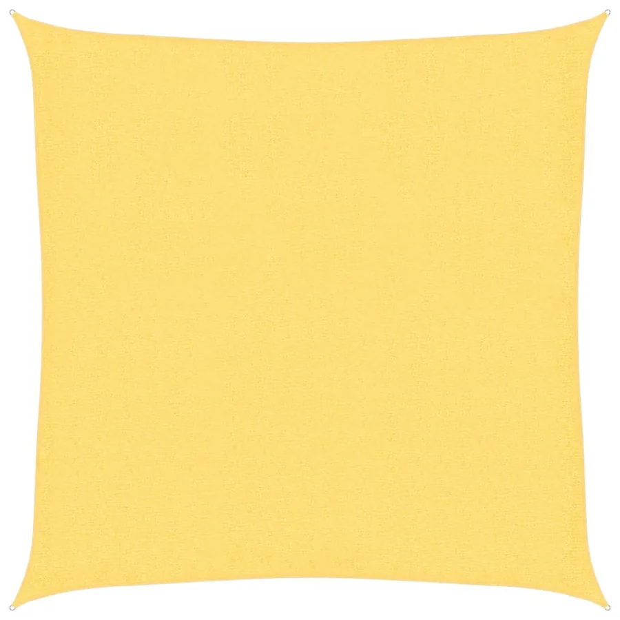 Voile d'ombrage 160 g/m² Beige 3x3 m PEHD - 2