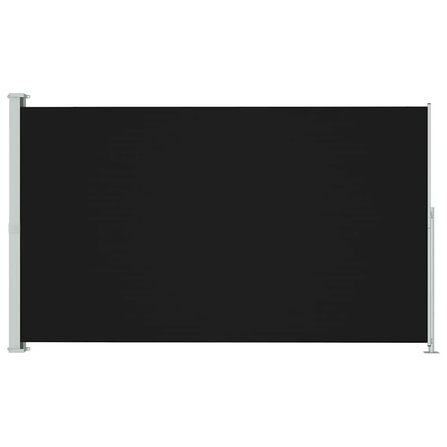 Auvent latéral rétractable de patio 180x300 cm Noir - 2