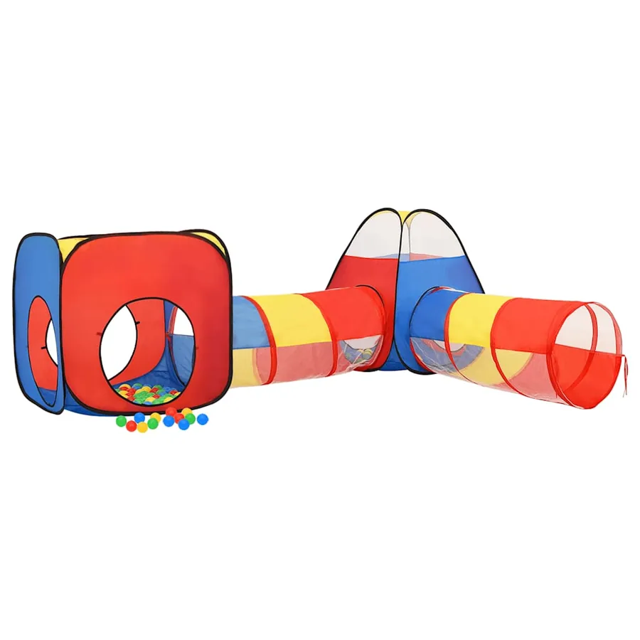 Tente de jeu pour enfants Multicolore 190x264x90 cm - 4