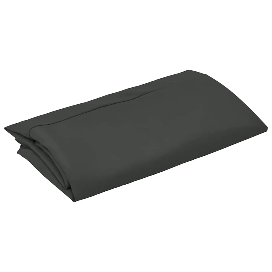 Tissu de remplacement pour parasol déporté Anthracite 350 cm - 3