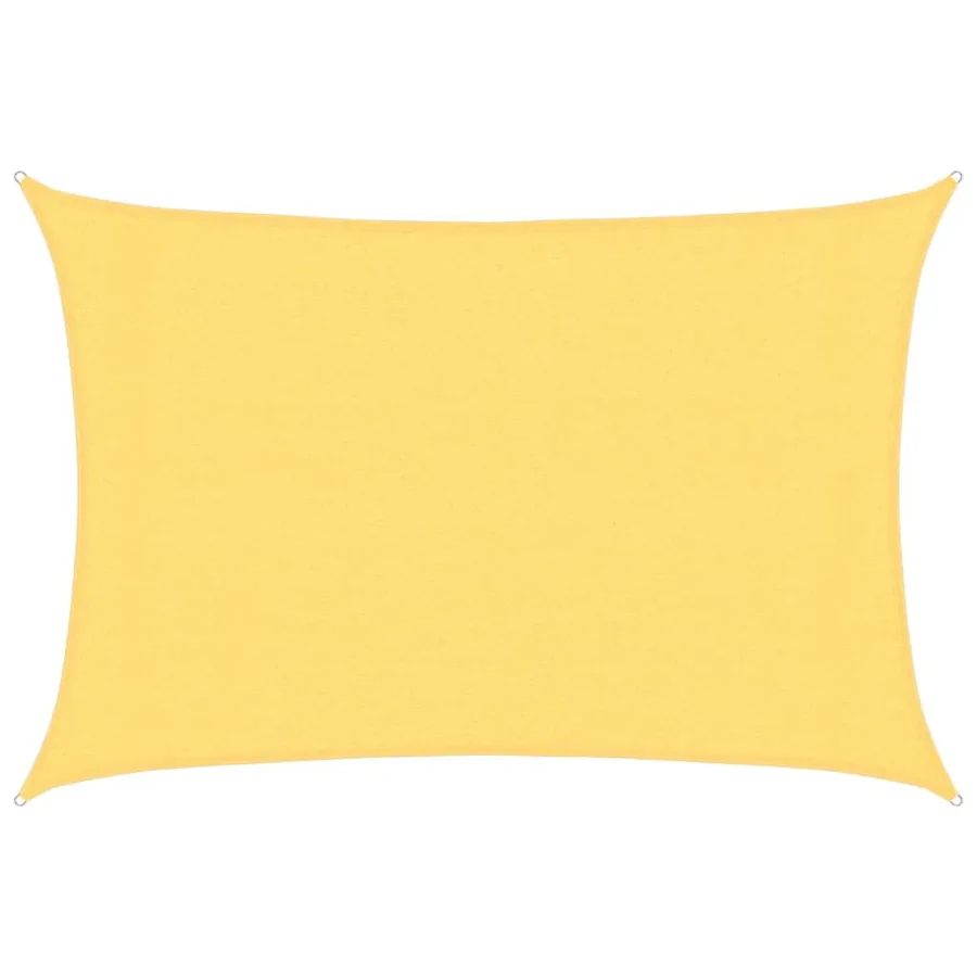 Voile d'ombrage 160 g/m² Beige 3x4,5 m PEHD - 2