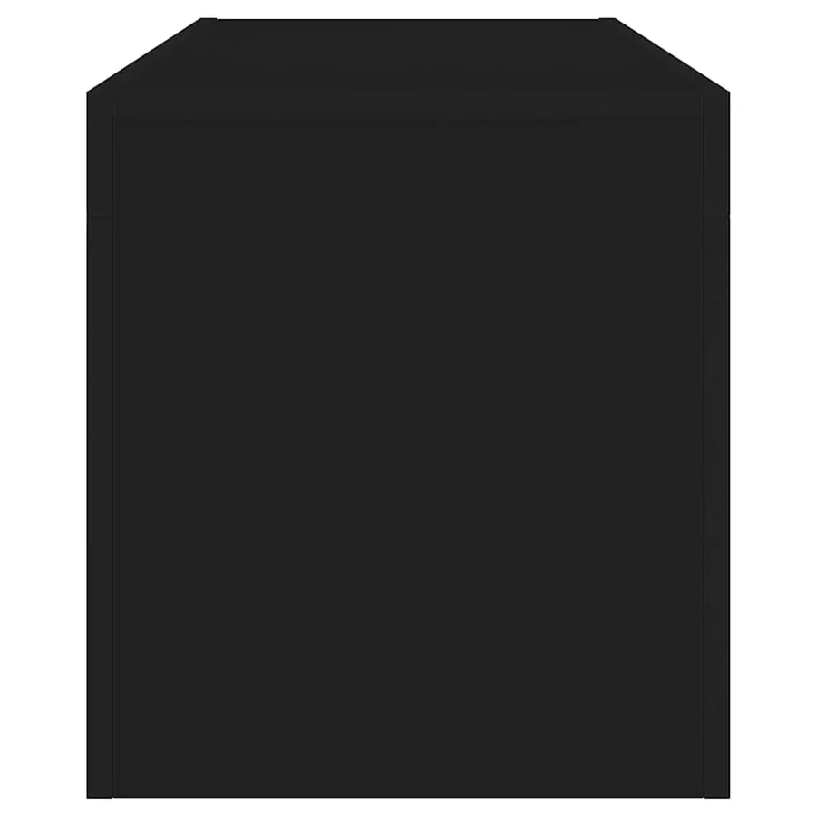 Meuble TV avec lumières LED noir 120x35x40 cm - 12