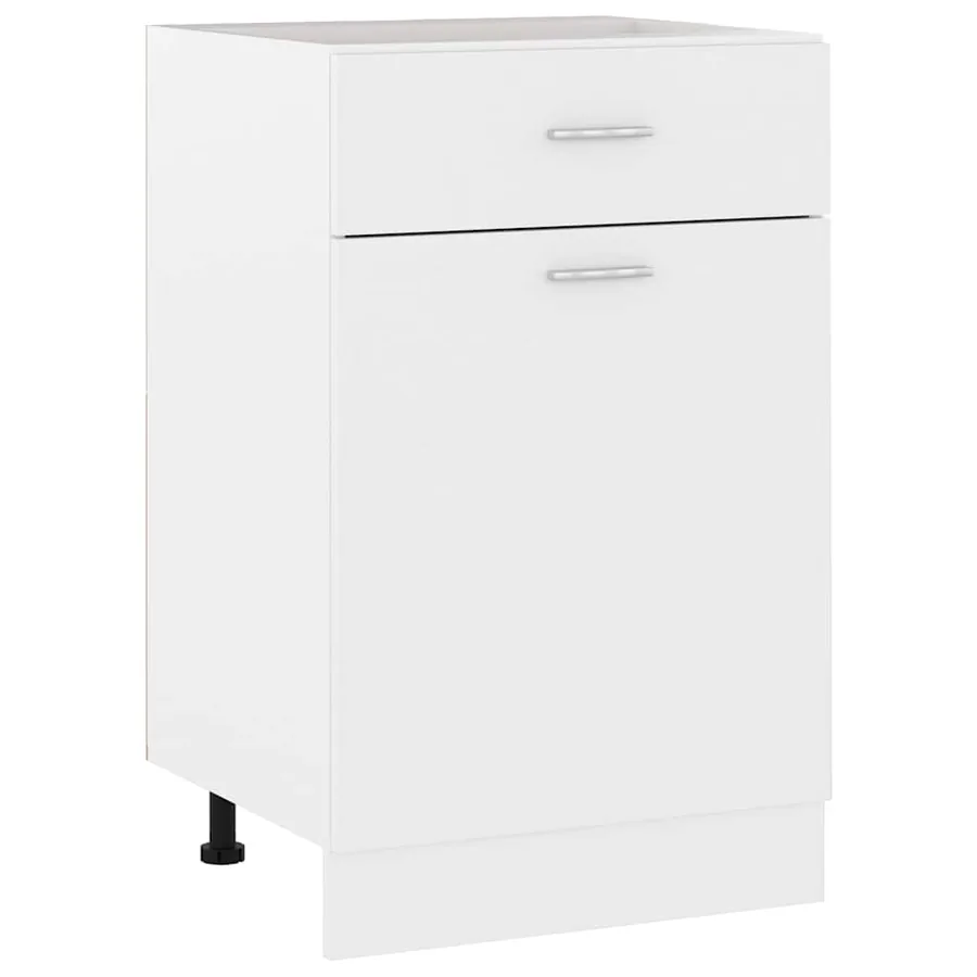 Armoire à tiroirs "Lyon" Blanc 50 x 46 x 81,5 cm Bois d'ingénierie