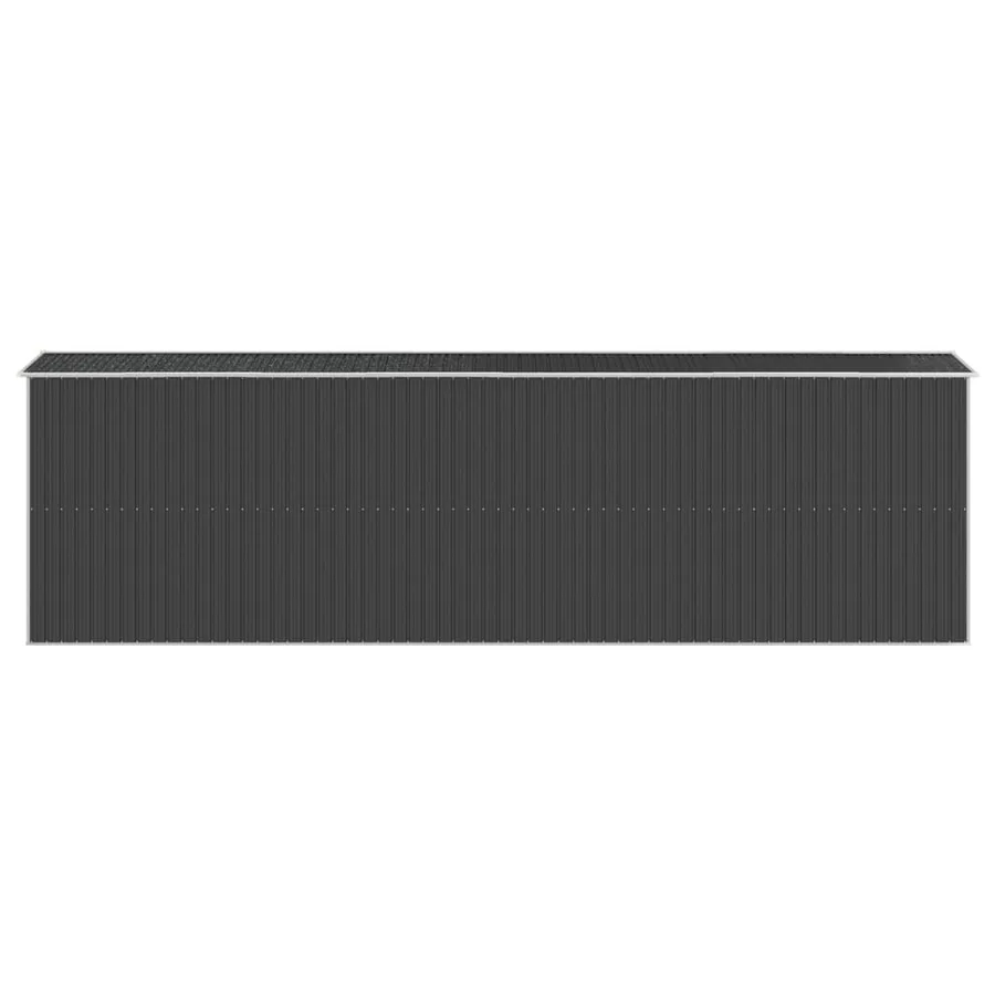 Abri de jardin Anthracite 192x689x223 cm Métal galvanisé - 5