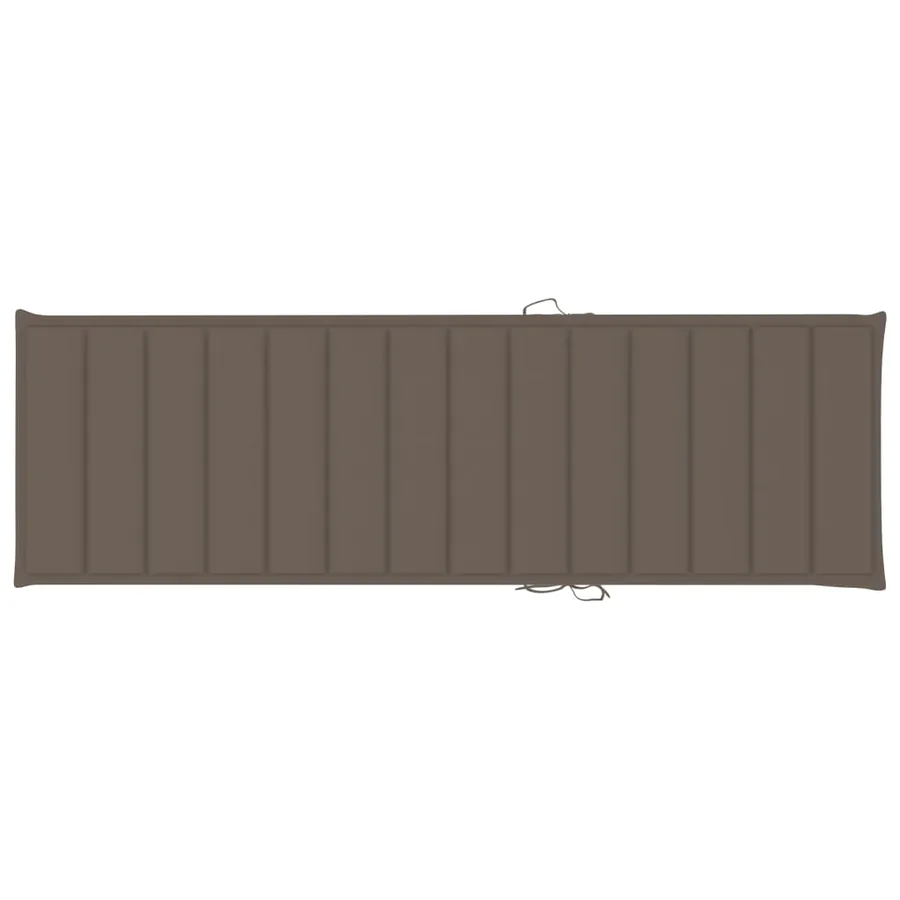 Chaise longue pour 2 personnes avec coussins Bambou - 14