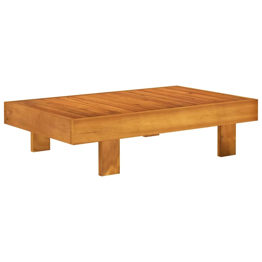 Salon de jardin 10 pcs avec coussins gris foncé Bois d'acacia - 19