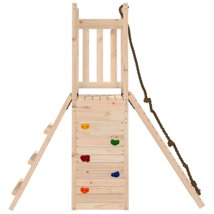 Aire de jeux d'extérieur bois de pin massif - 3