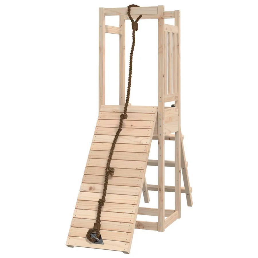 Aire de jeux d'extérieur bois de pin massif - 6