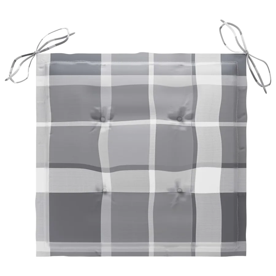 Ensemble à manger d'extérieur pliable avec coussin 3 pcs Teck - 8