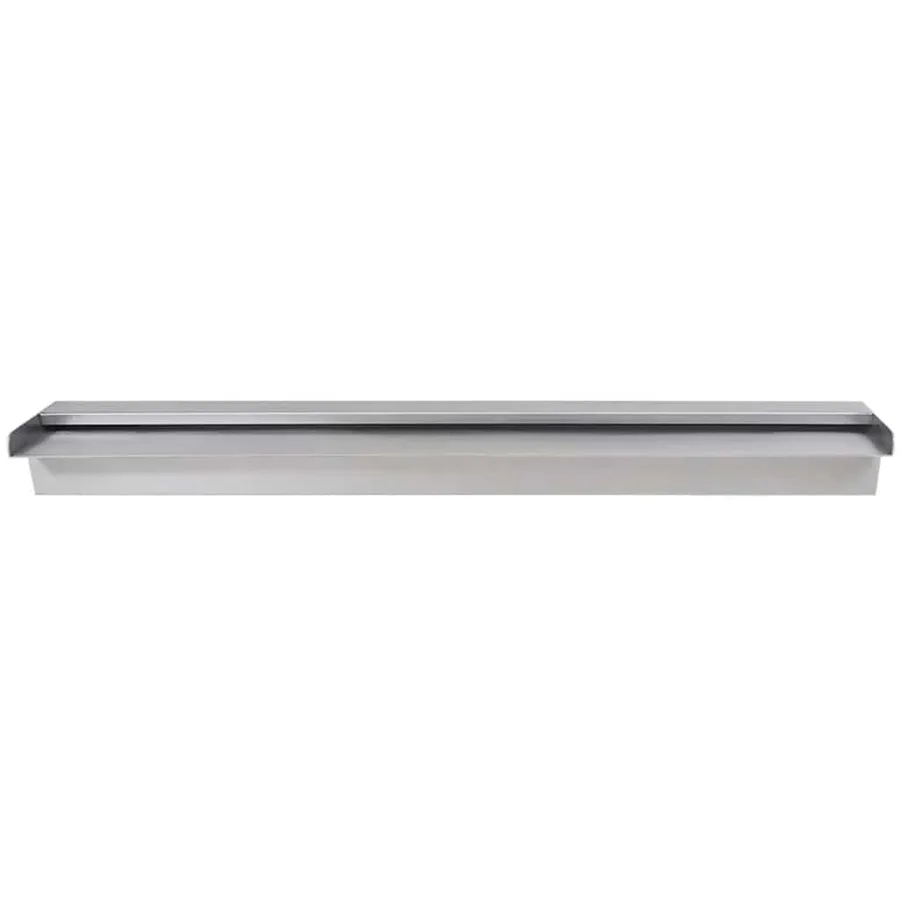 Lame d'eau rectangulaire pour piscine Acier inoxydable 90 cm - 3