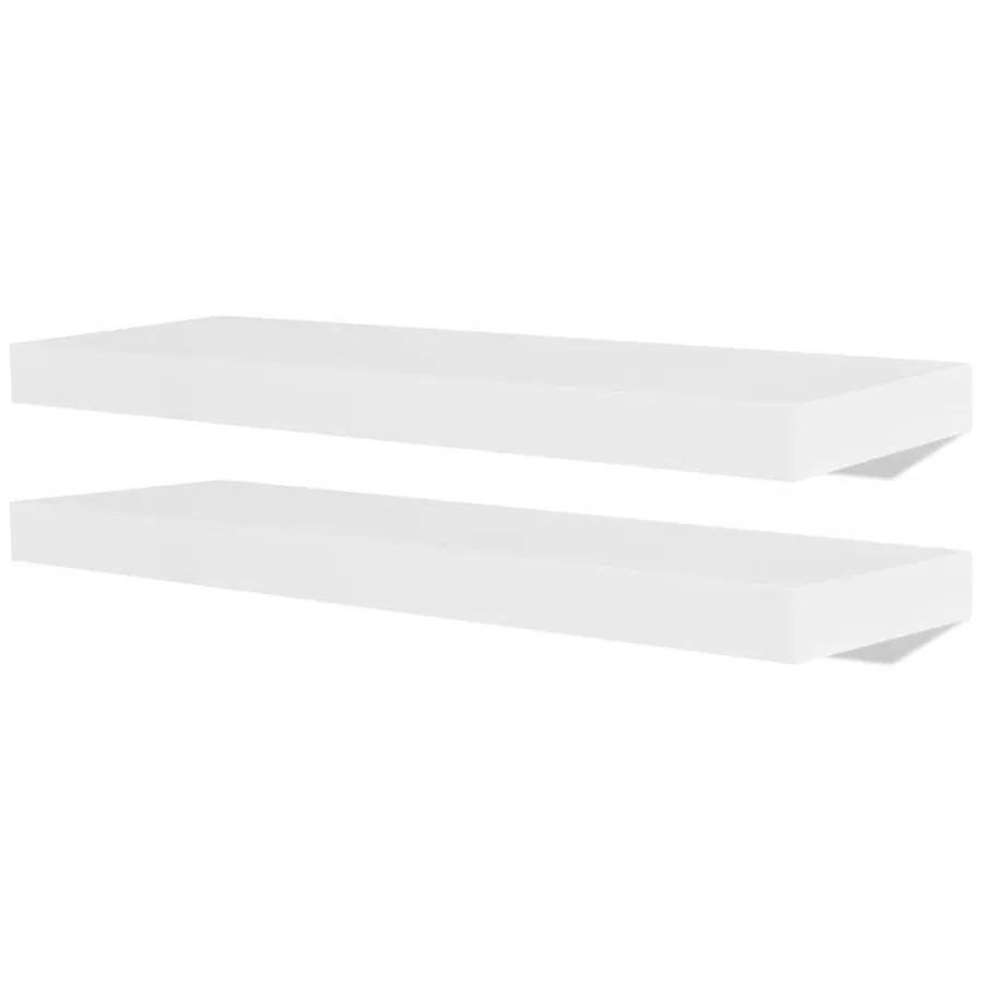 Étagères murales 4 pcs Blanc 60 cm - 2