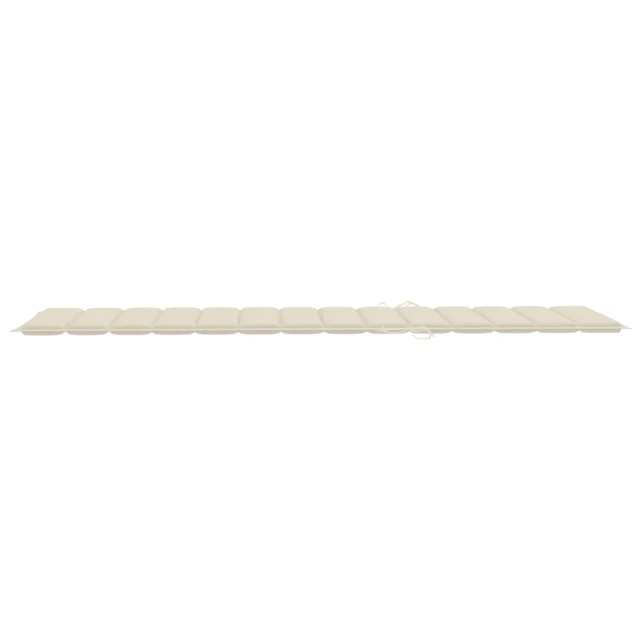Chaise longue pour 2 personnes avec coussins Bambou - 14