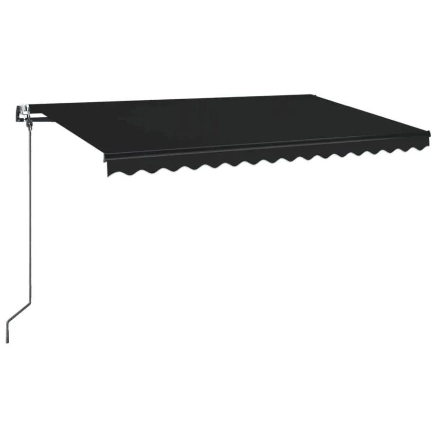 Auvent rétractable automatique 400x350 cm Anthracite - 2