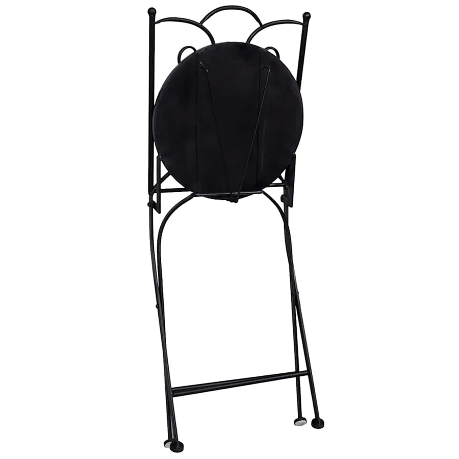 Ensemble de bistro 3 pcs mosaïque Carreau céramique Terre cuite - 9