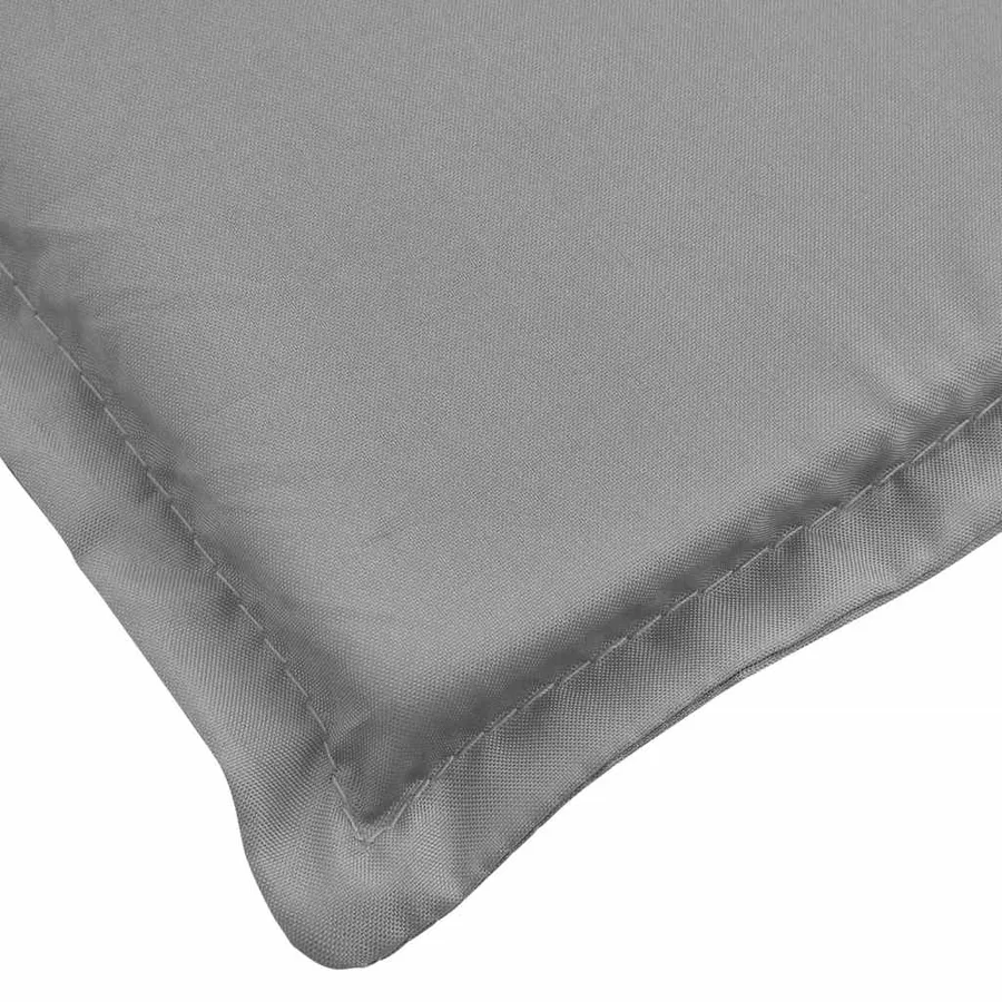 Coussin de chaise de terrasse gris (75+105)x50x4 cm - 7