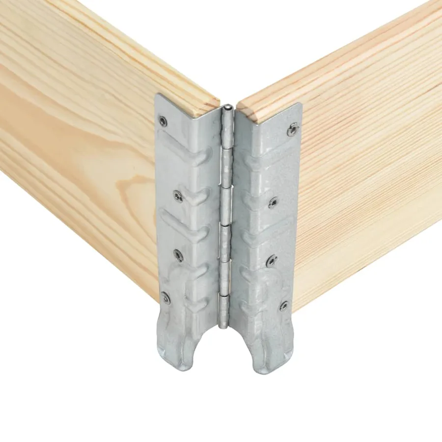 Jardinière surélevée 50x100 cm Bois de pin solide - 5