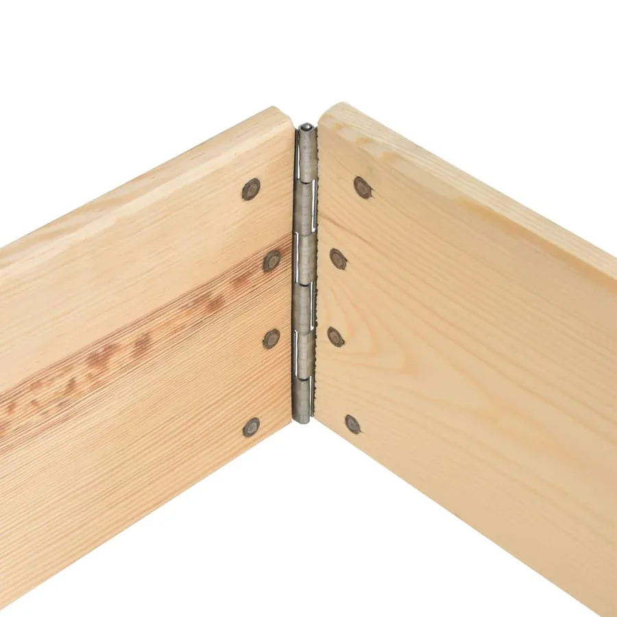 Jardinière surélevée 50x100 cm Bois de pin solide - 6