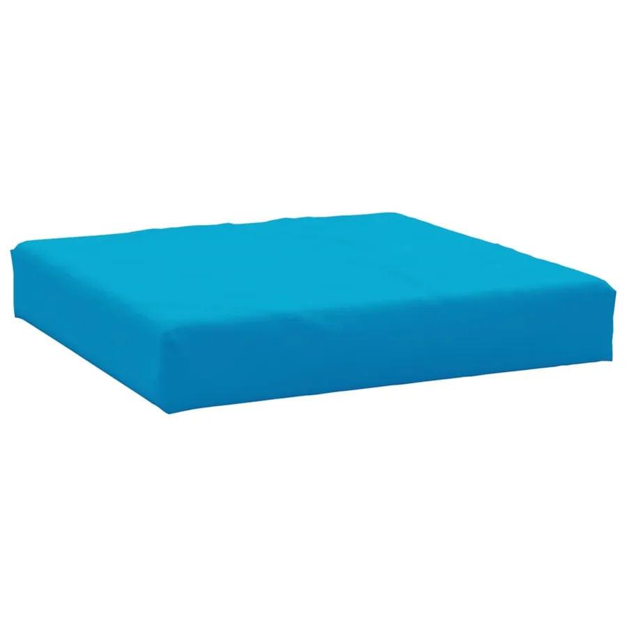 Coussin de palette bleu clair tissu oxford - 2