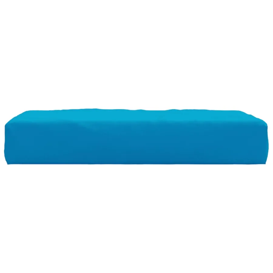 Coussin de palette bleu clair tissu oxford - 4