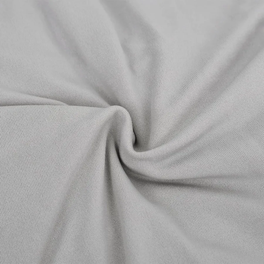 Housse extensible de canapé 4 places Gris Jersey de polyester - 4