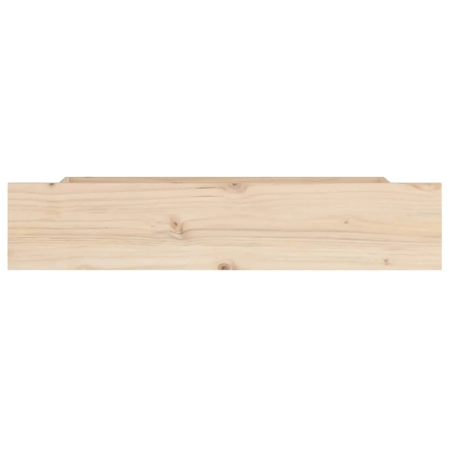 Tiroirs de lit 4 pcs Bois de pin massif - 4