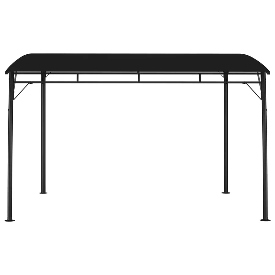 Auvent pare-soleil de jardin 3x3x2,55 m Anthracite - 2