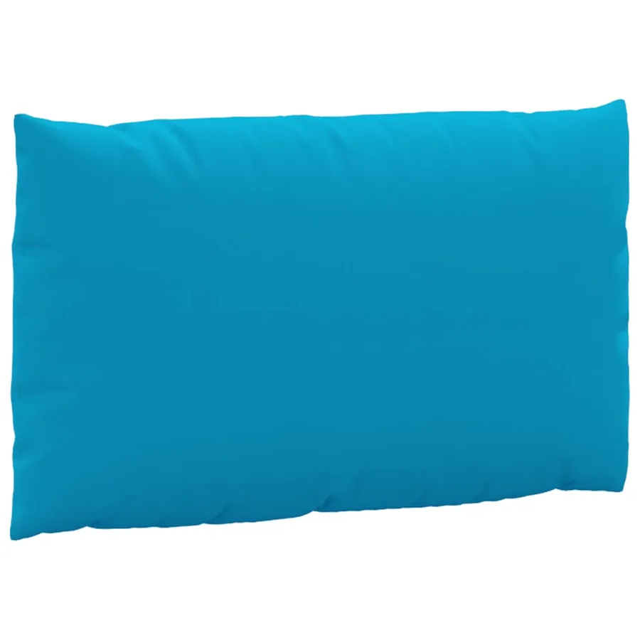 Coussins de palette lot de 3 bleu clair tissu oxford - 6