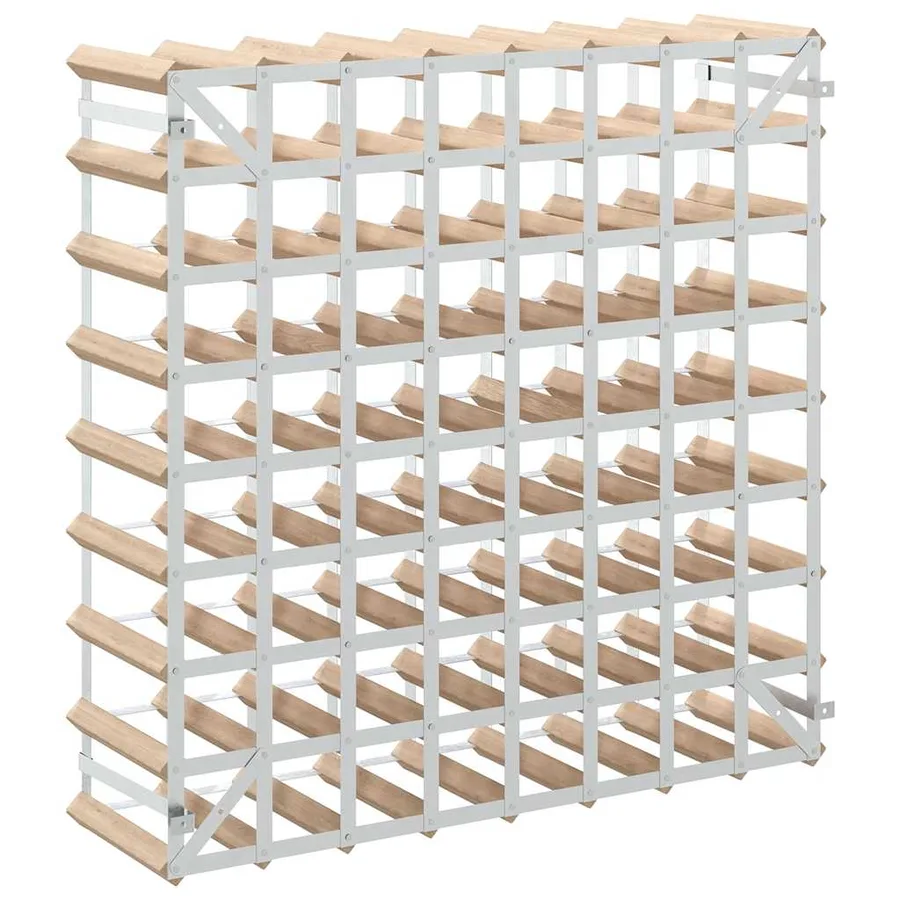 Casier à bouteilles pour 72 bouteilles Pinède solide - 7