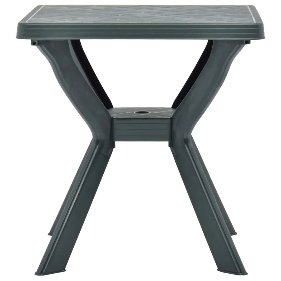 Table de bistro Vert 70x70x72 cm Plastique - 2