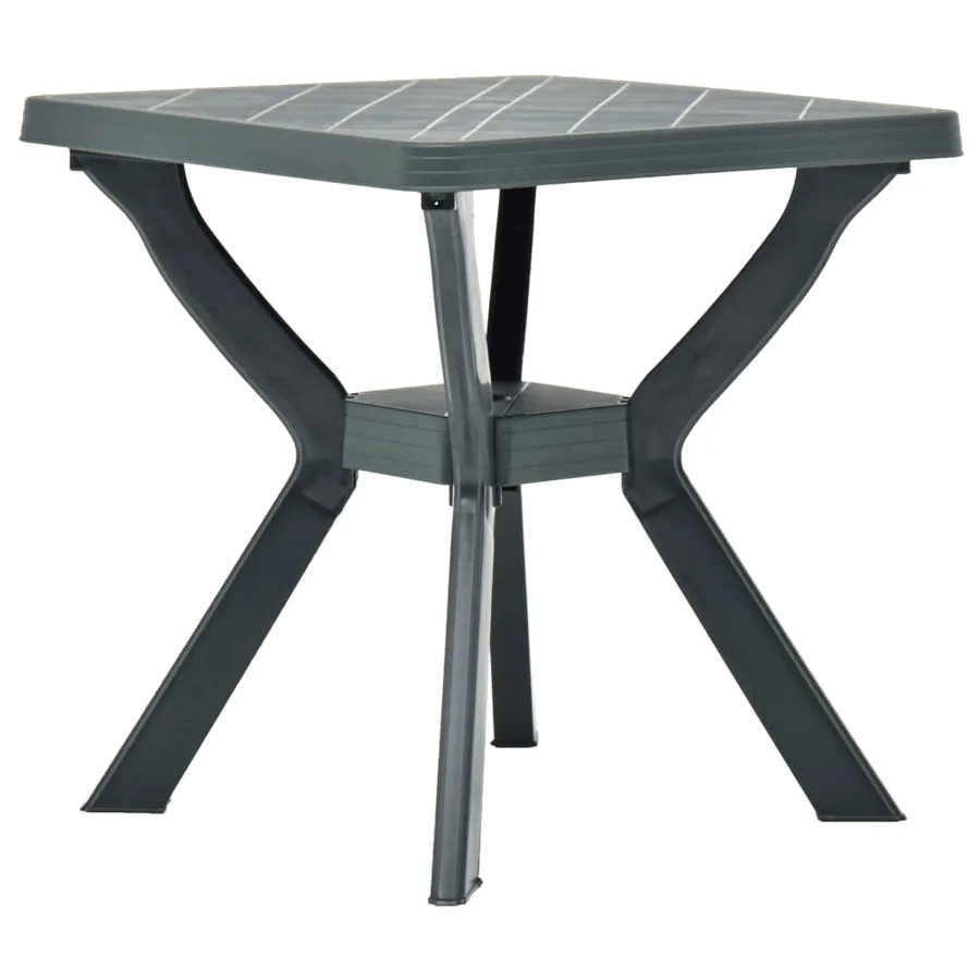 Table de bistro Vert 70x70x72 cm Plastique - 3