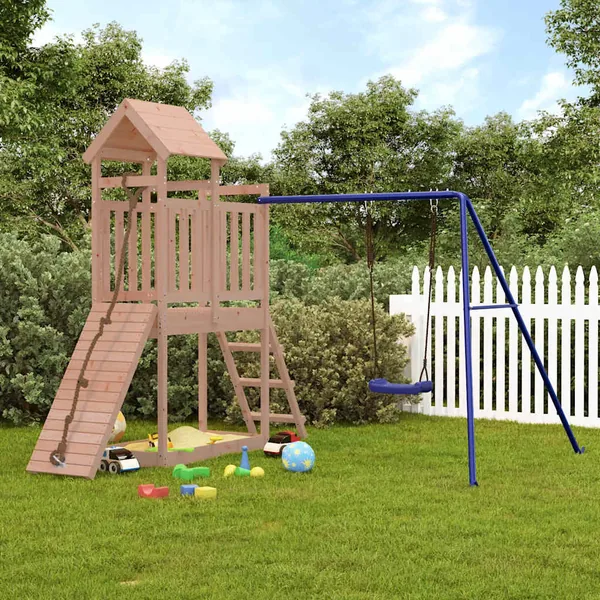 Aire de jeux d'extérieur bois massif de douglas