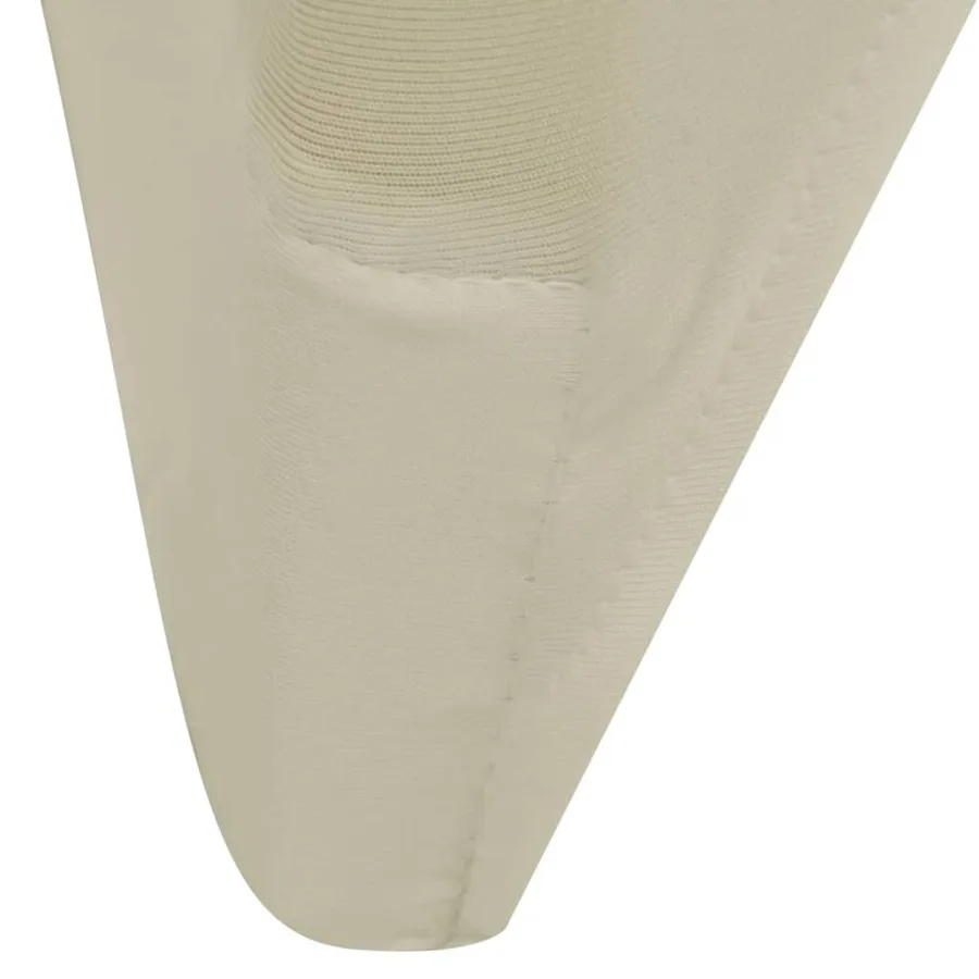 50 housses de chaise extensibles crème - 5