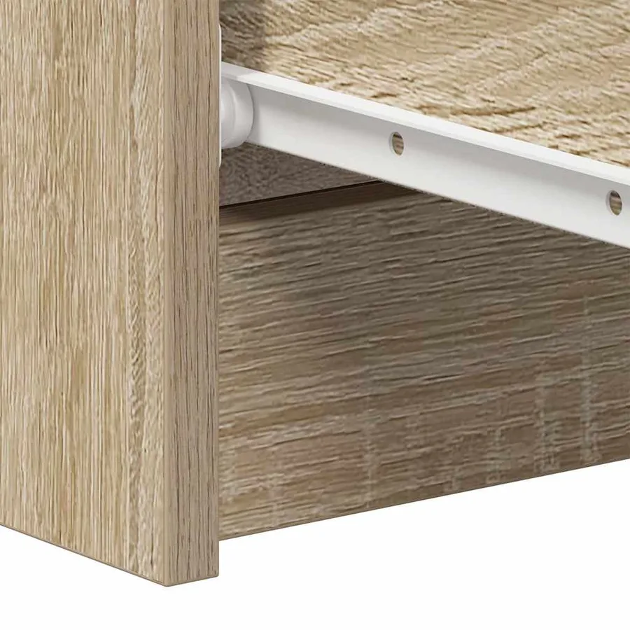 Buffet Chêne sonoma 60x35x98,5 cm Bois d'ingénierie - 10