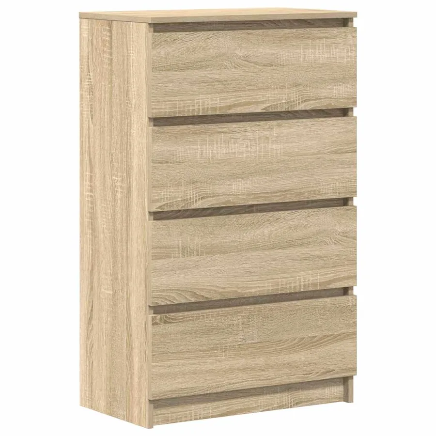 Buffet Chêne sonoma 60x35x98,5 cm Bois d'ingénierie - 2