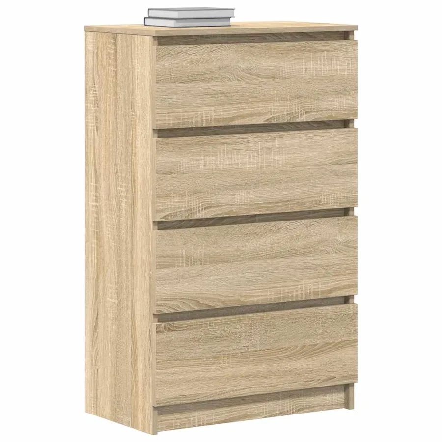 Buffet Chêne sonoma 60x35x98,5 cm Bois d'ingénierie - 4