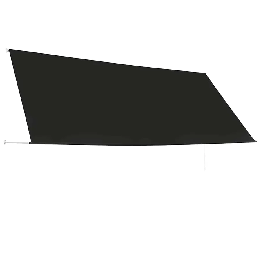 Auvent rétractable 350x150 cm Anthracite - 4