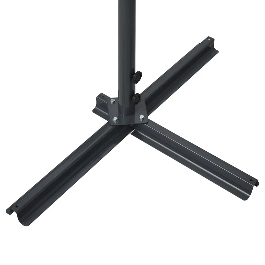Auvent sur pied 500 x 300 cm Anthracite - 4